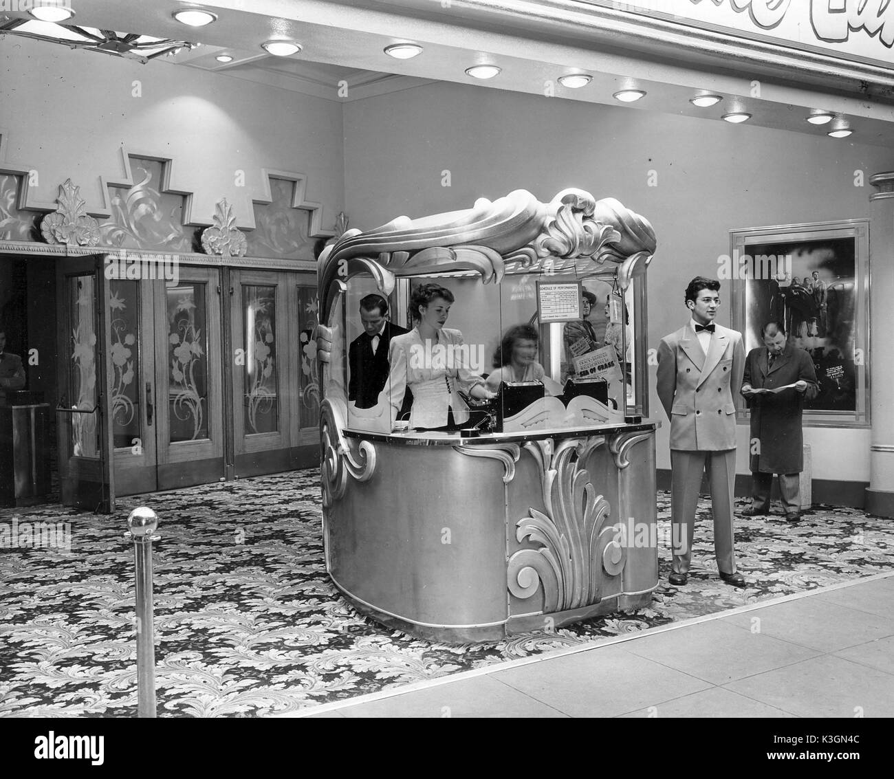 WILSHIRE CINEMA BEVERLY HILLS LOS ANGELES USA 30.1.1947 Stock Photo