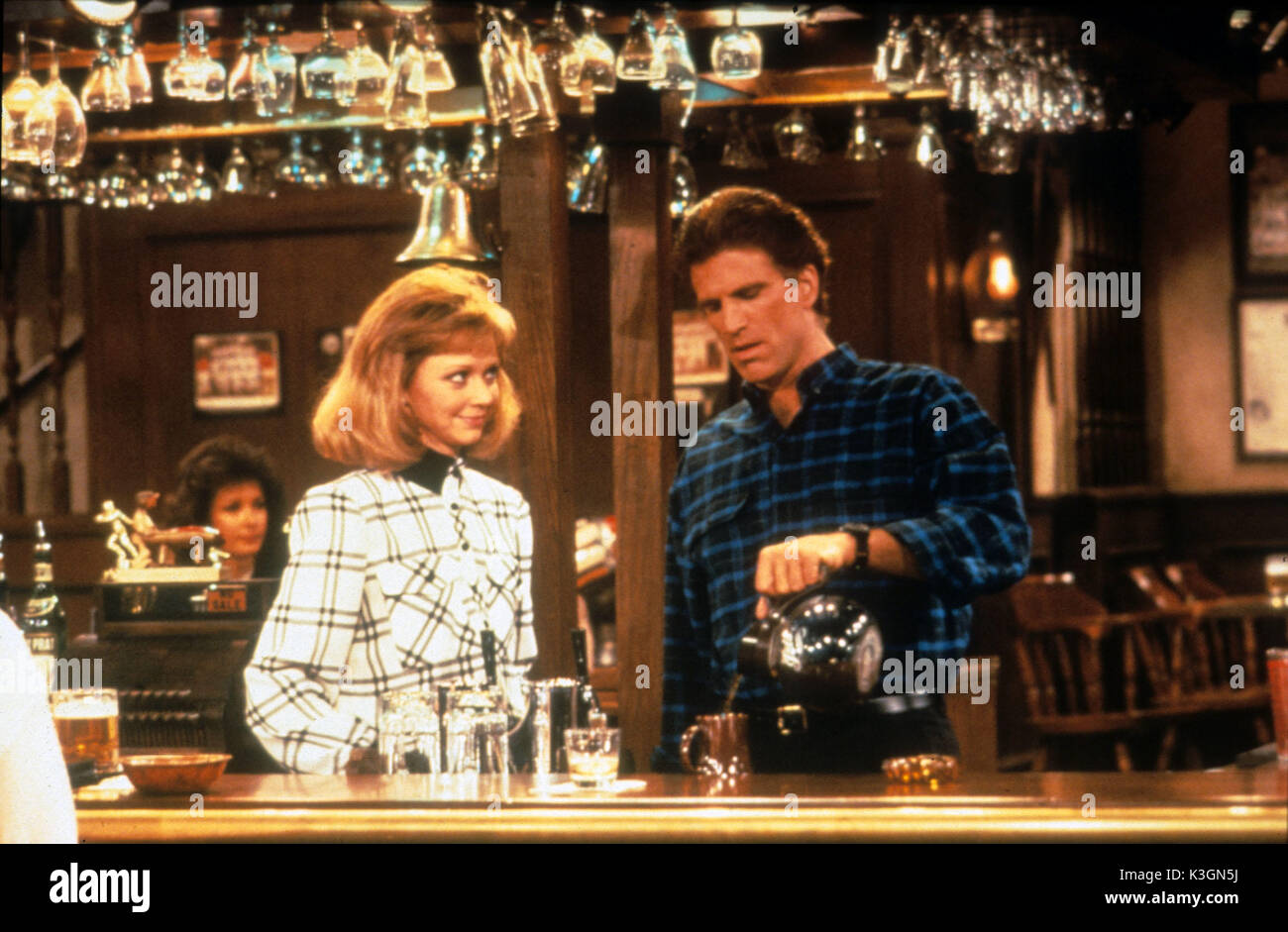 CHEERS SHELLEY LONG as Diane Chambers, TED DANSON as Sam Malone Stock