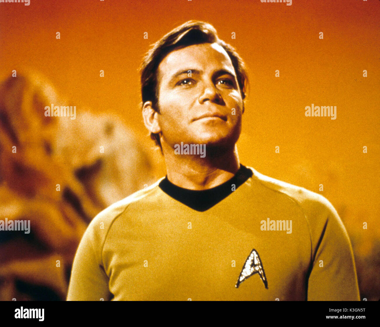 STAR TREK WILLIAM SHATNER as Captain James T Kirk STAR TREK Stock Photo