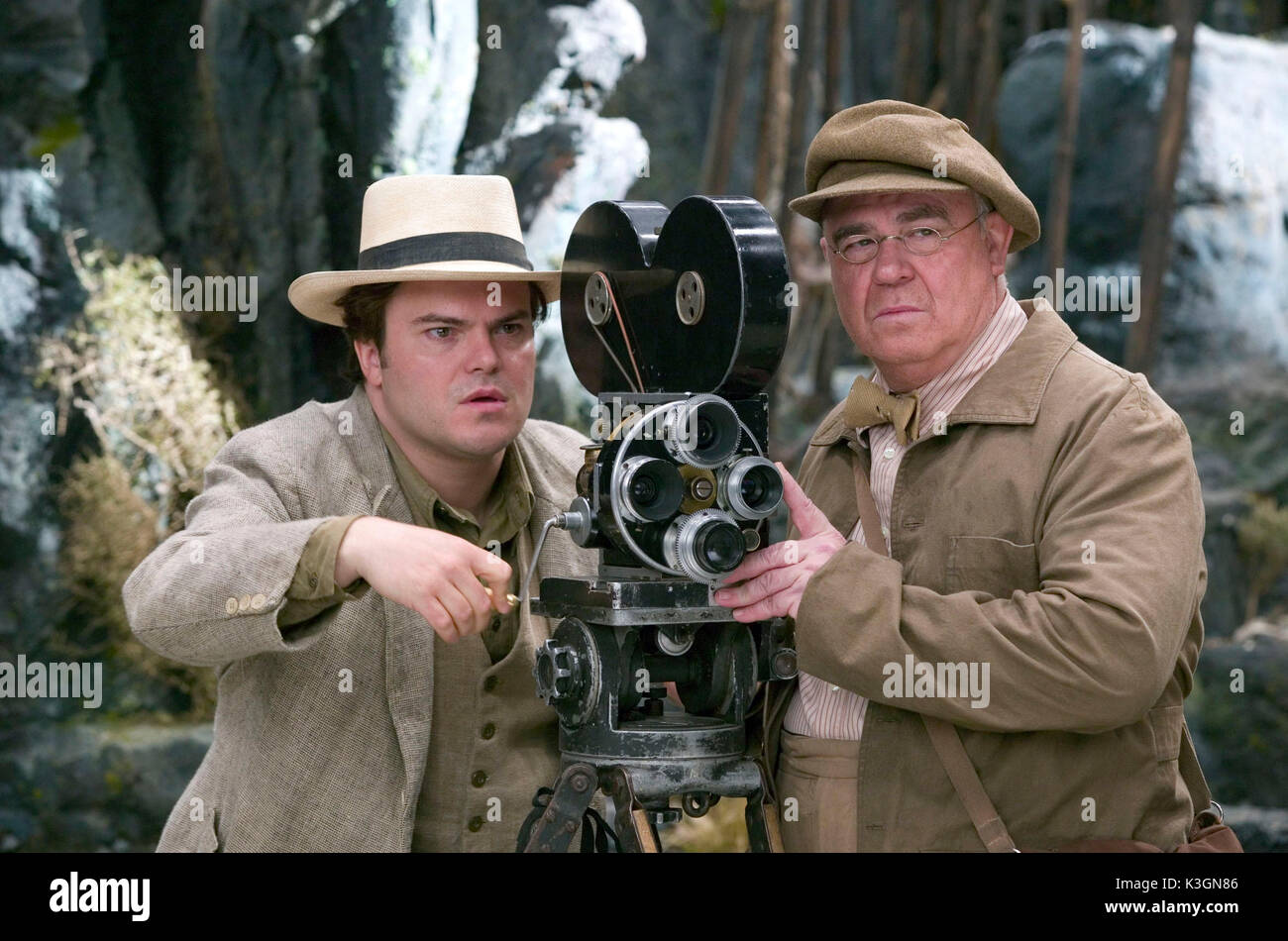 KING KONG JACK BLACK, JOHN SUMNER Date 2005 Stock Photo Alamy