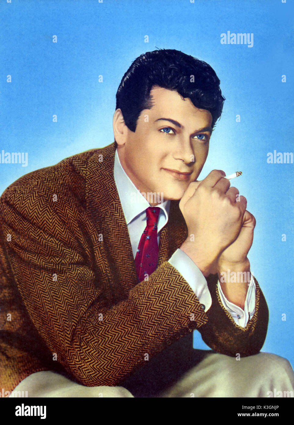 TONY CURTIS Actor TONY CURTIS American Actor Stock Photo