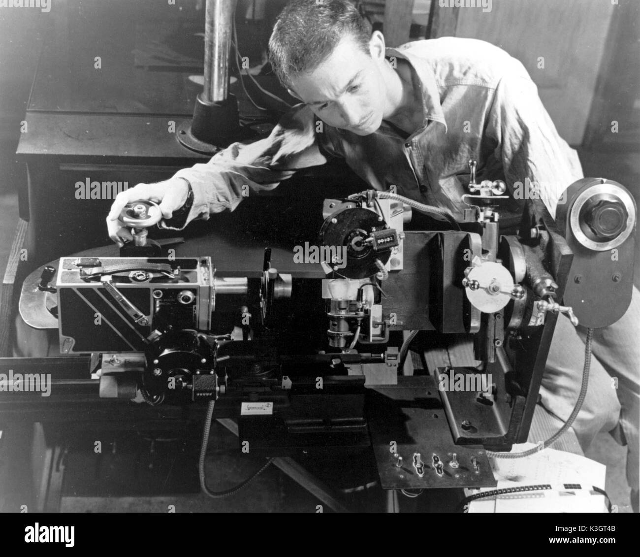 JAMES WHITNEY Experimental Filmmaker Stock Photo