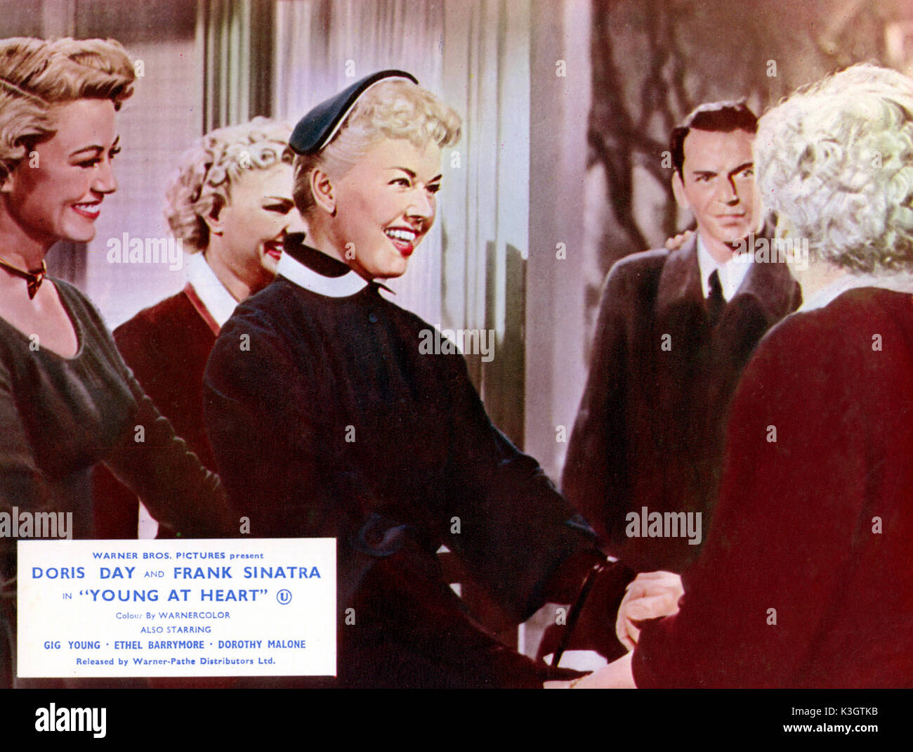 Young At Heart Dorothy Malone Elisabeth Fraser Doris Day Frank Sinatra Ethel Barrymore Stock Photo Alamy