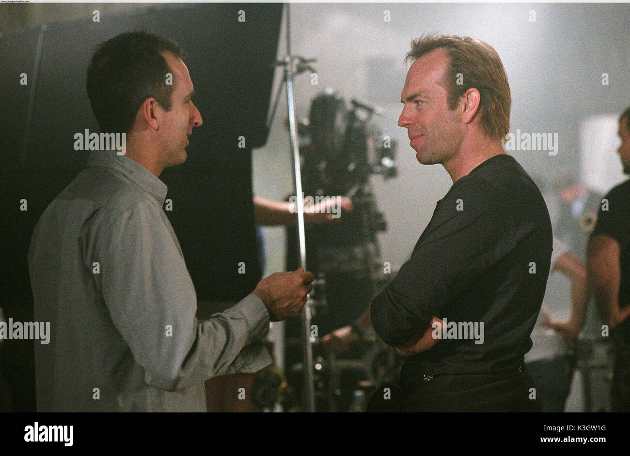 Hugo Weaving and James McTeigue during V For Vendetta Tokyo