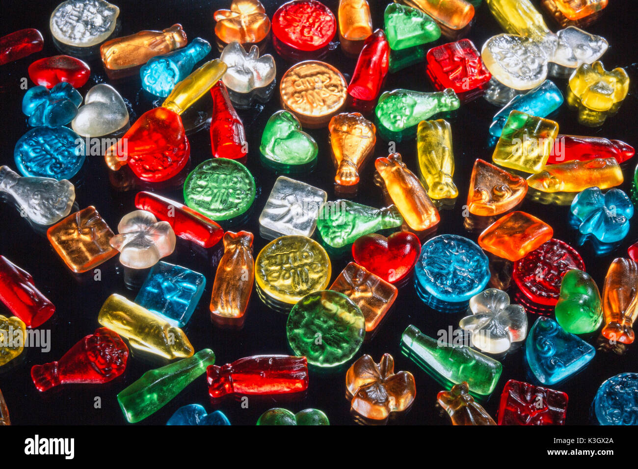 wine gum Stock Photo