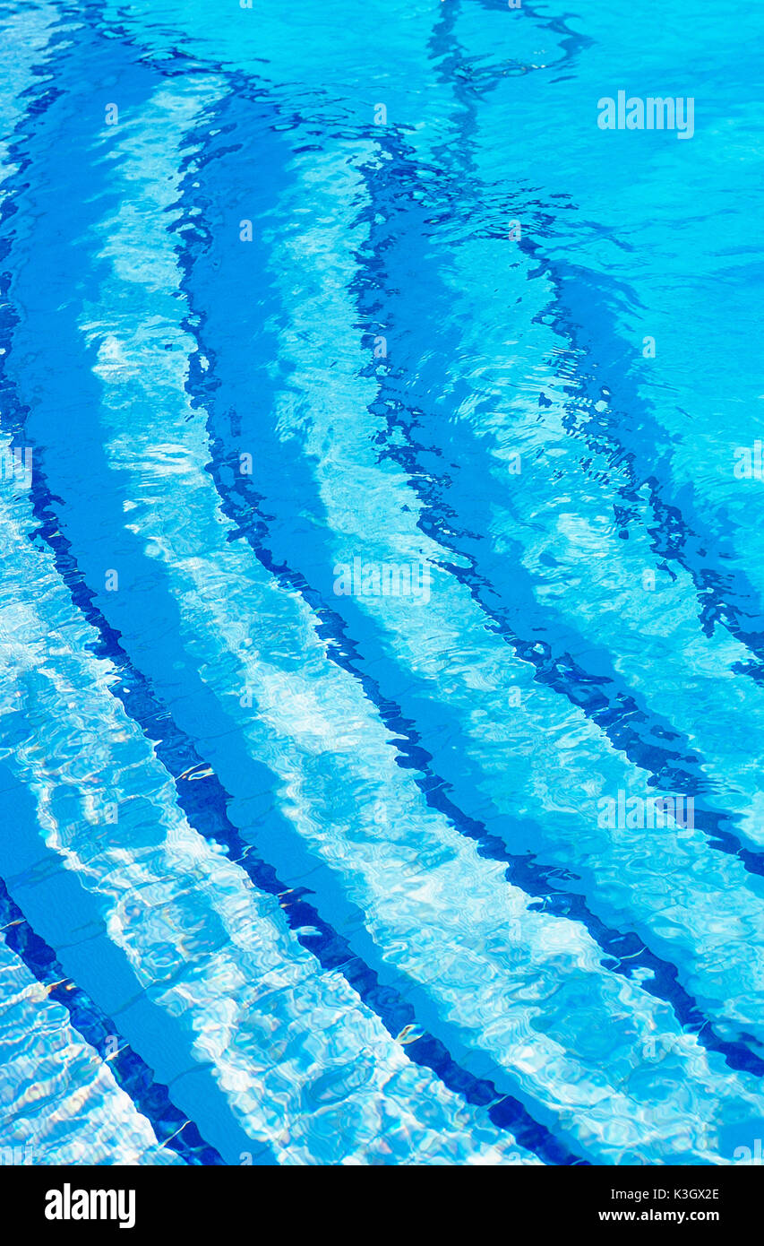 Swimming pools Stock Photo