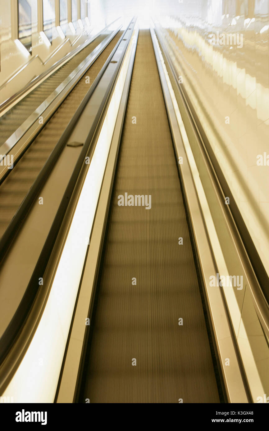 Escalator Stock Photo