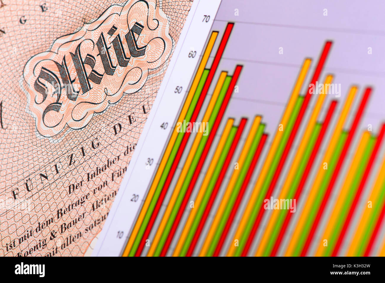 Stock market price chart hi res stock photography and images Alamy