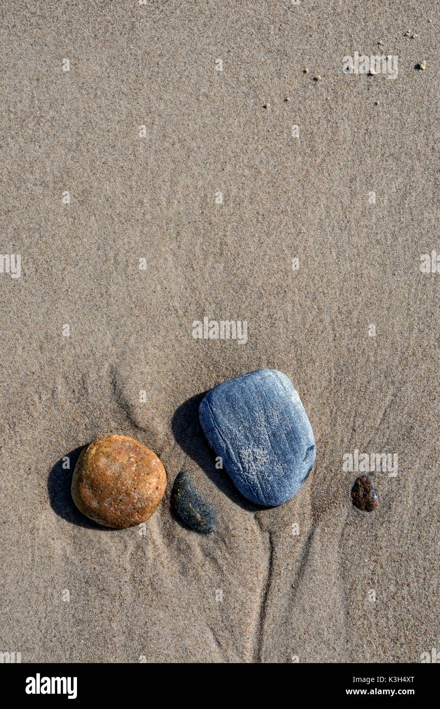 Natural Science, Stones on the seashore Stock Photo - Alamy