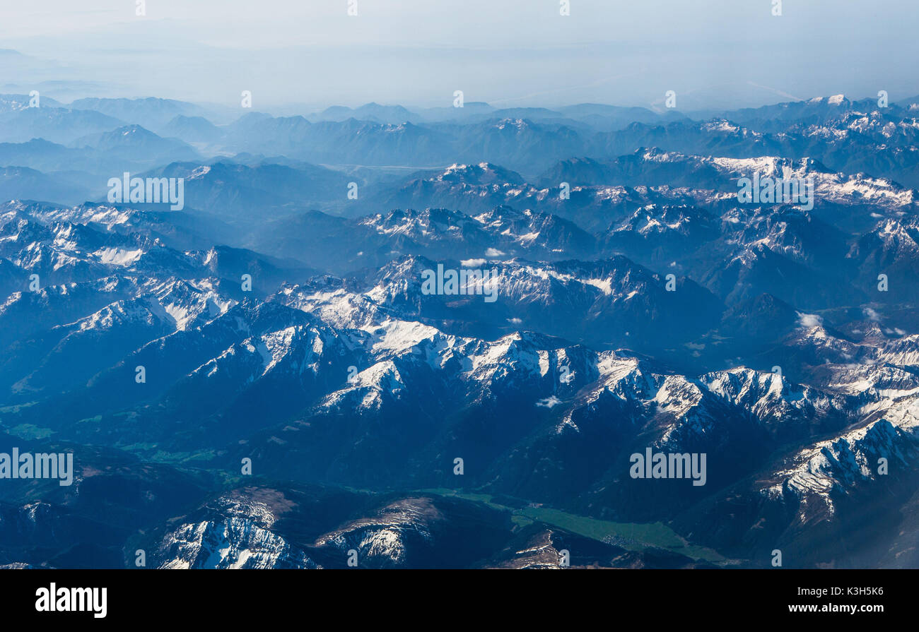 Austria, Austrian Alps, Tirol Area Stock Photo