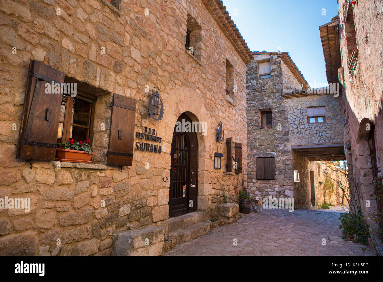 Spain, Catalonia, Tarragona province, Ciurana deTarragona village Stock Photo