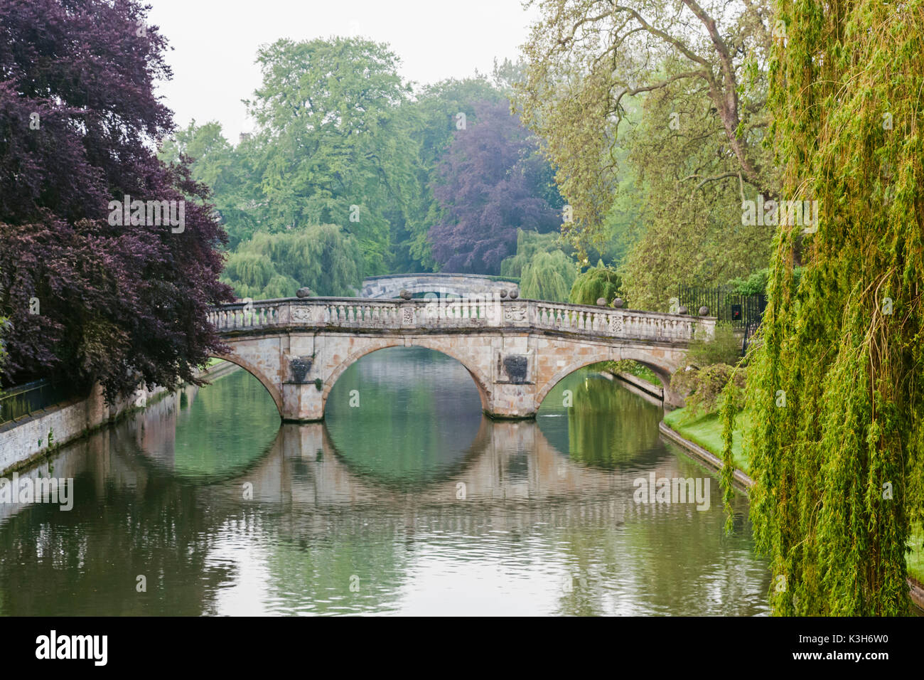 England, Cambridgeshire, Cambridge, The Backs Stock Photo
