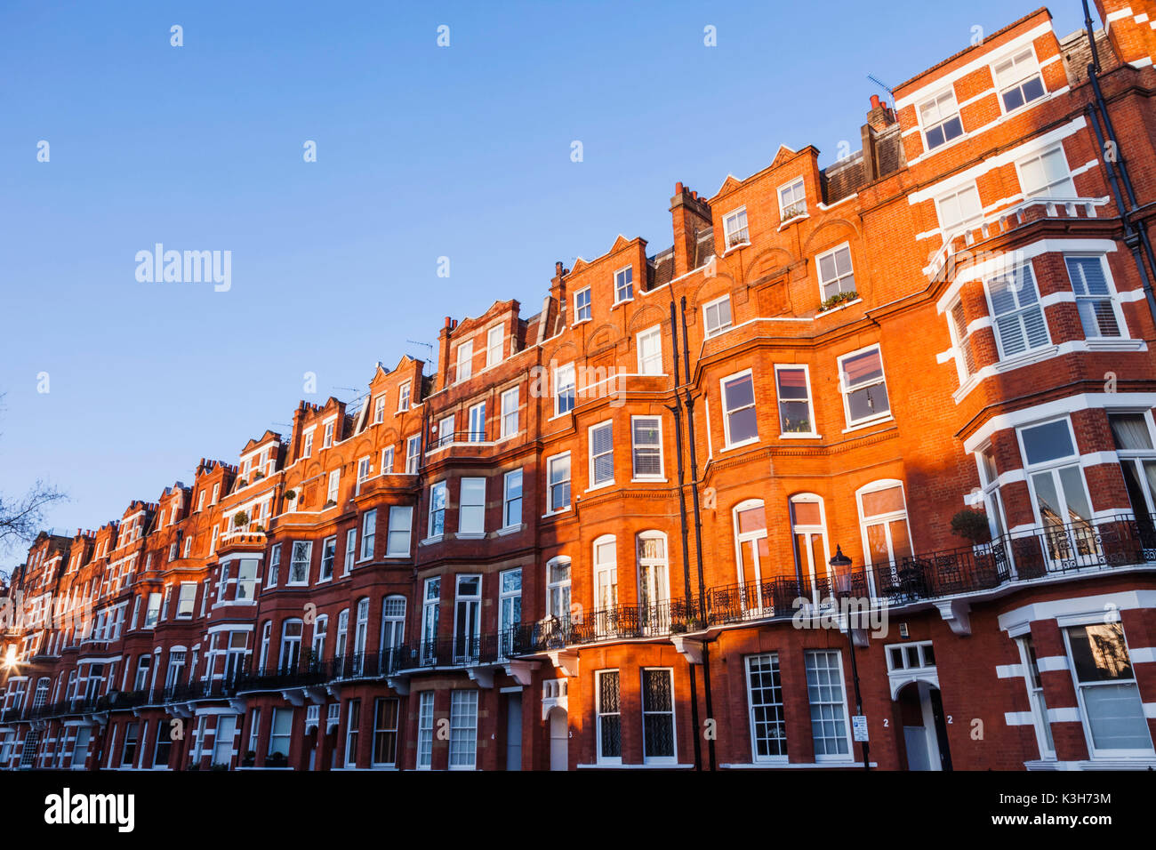 England, London, South Kensington, Housing Stock Photo