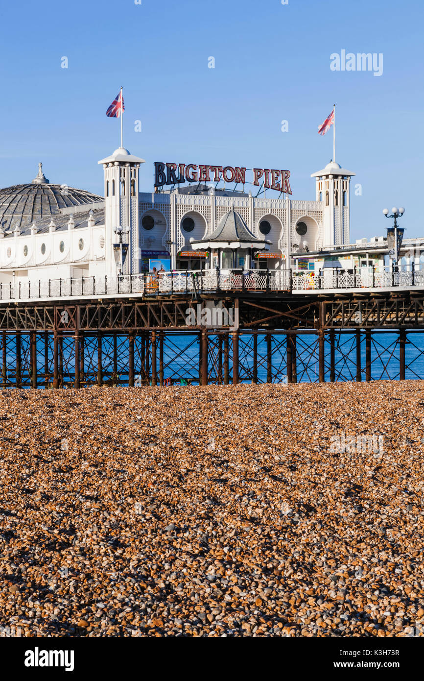 England, East Sussex, Brighton, Brighton Pier Stock Photo