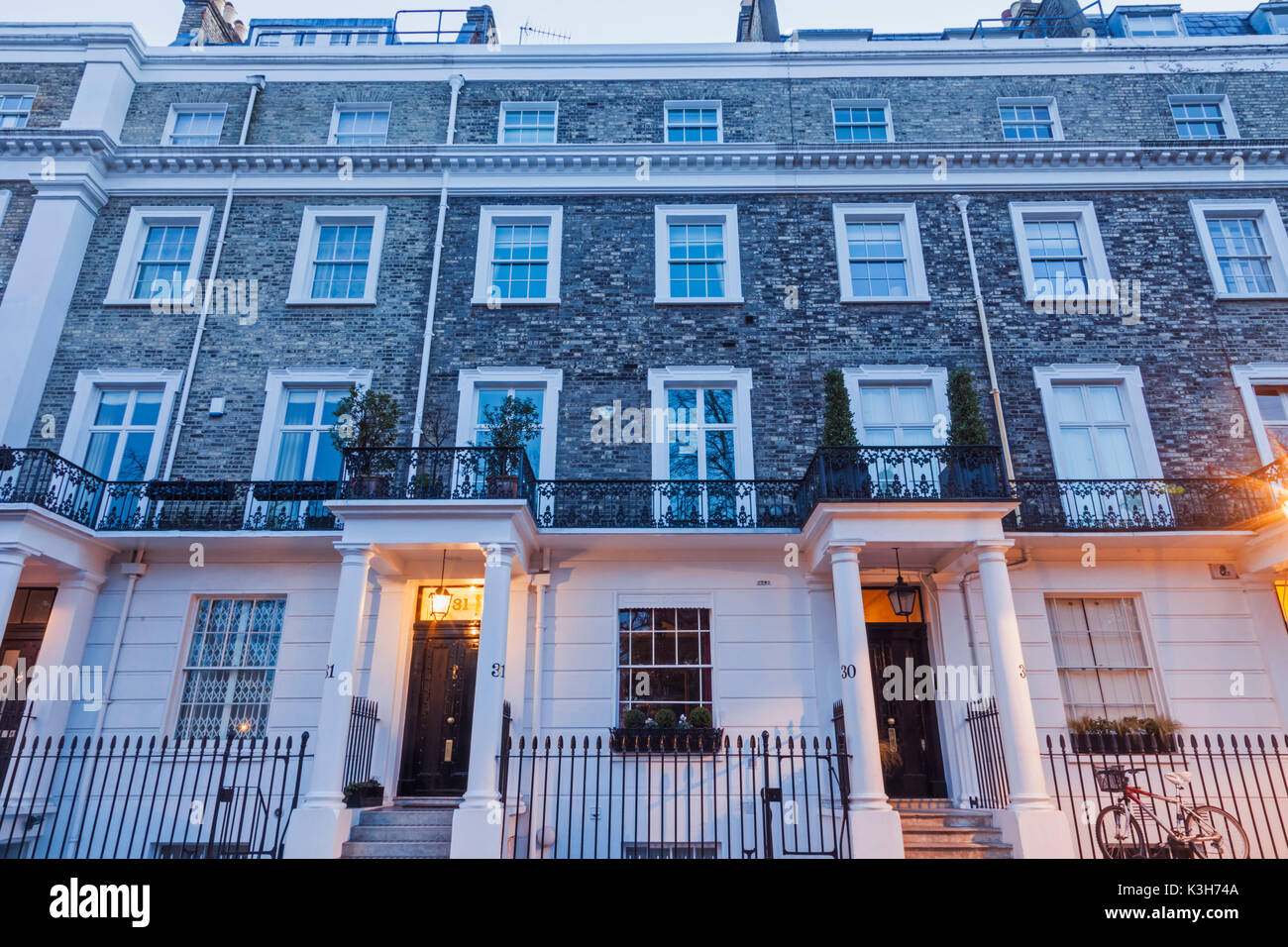 England, London, South Kensington, Housing Stock Photo