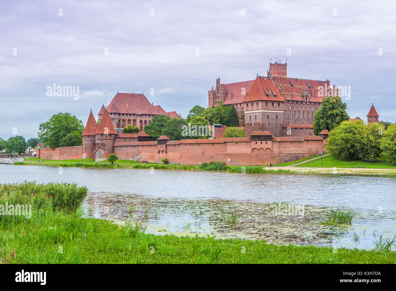 Poland, Marienburg, Malbork Castle, UNESCO World Heritage, Stock Photo