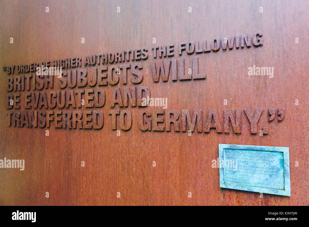 Jersey war tunnels memorial hi-res stock photography and images - Alamy