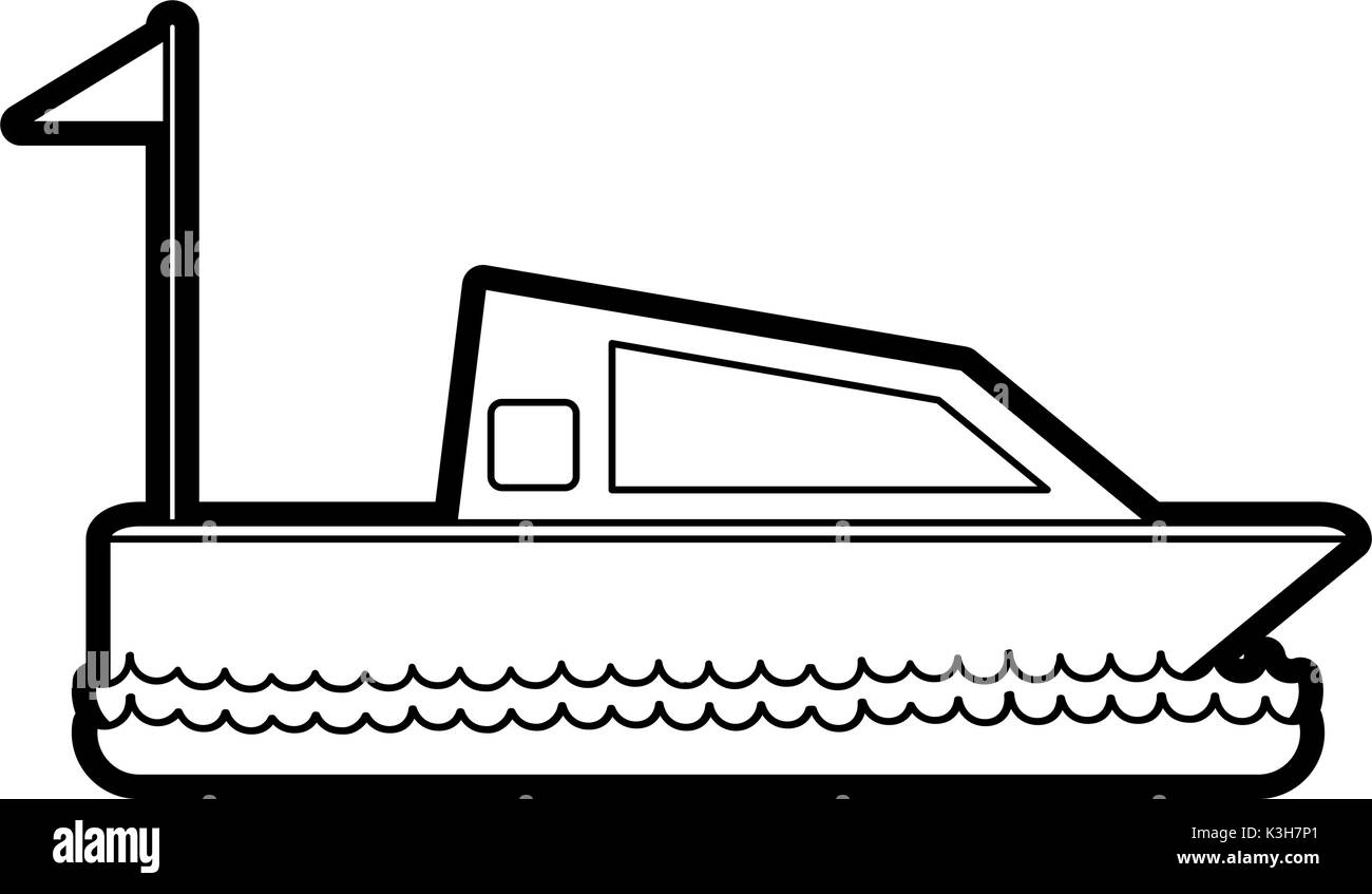 Isolated yacht design Stock Vector Image & Art - Alamy