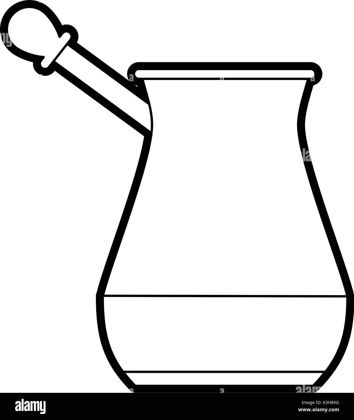 Isolated coffee pot design Stock Vector Image & Art - Alamy