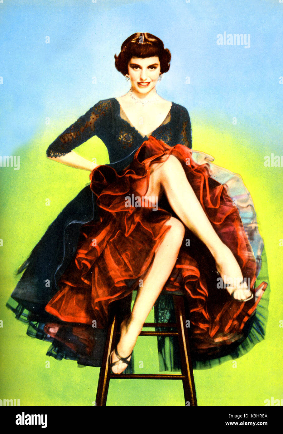 cyd charisse red dress Cyd Charisse in The Band Wagon film