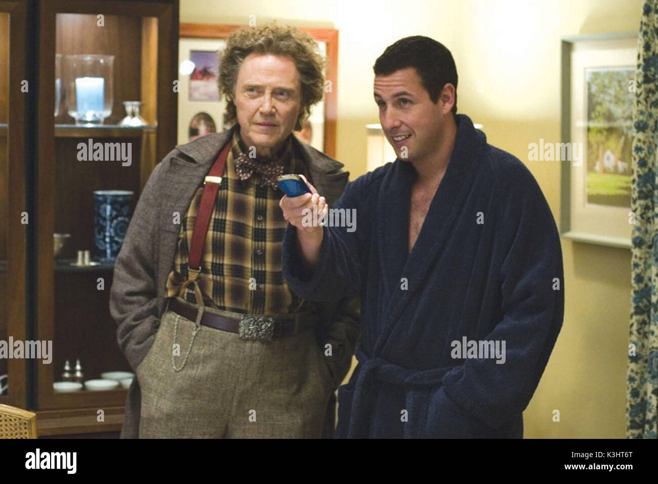 Christopher Walken and Adam Sandler star in Revolution Studios' comedy Click, a Columbia Pictures release. Photo Credit: Tracy Bennett Copyright: (c) 2006 Revolution Studios Distribution Company, LLC. All rights reserved. CLICK Christopher Walken, Adam Sandler C-288 - Christopher Walken (l) and Adam Sandler star in Revolution Studios comedy Click, a Columbia Pictures release. Photo Credit: Tracy Be     Date: 2006 Stock Photo