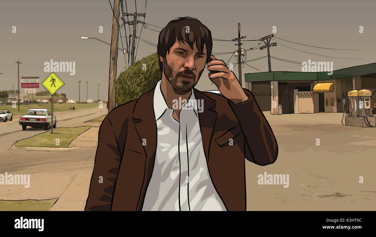 Pictured: KEANU REEVES stars in Richard Linklater?s ?A Scanner Darkly,? distributed by Warner Bros. Pictures.  A SCANNER DARKLY KEANU REEVES.     Date: 2006 Stock Photo