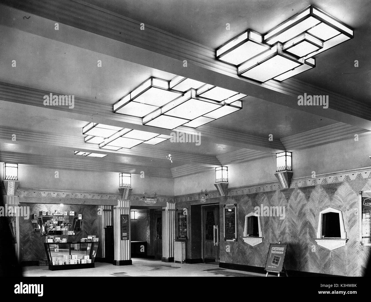 CINEMA EPSOM FOYER showing the concession stand and the ticket office