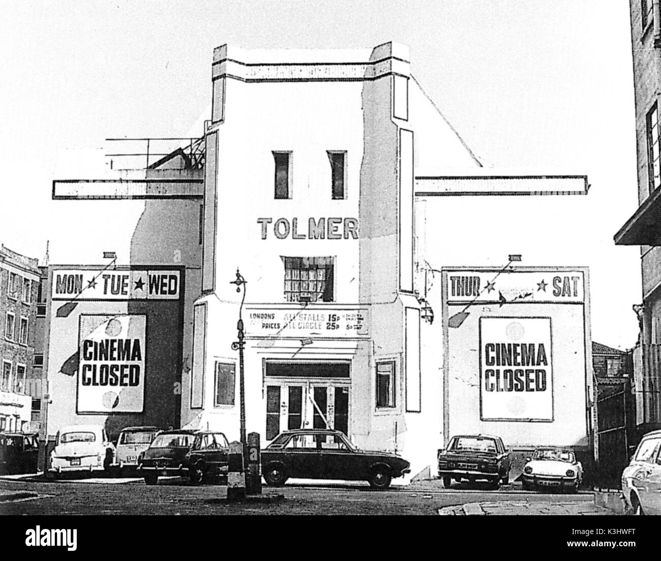 TOLMER CINEMA, EUSTON, LONDON IN 1972 Stock Photo Alamy