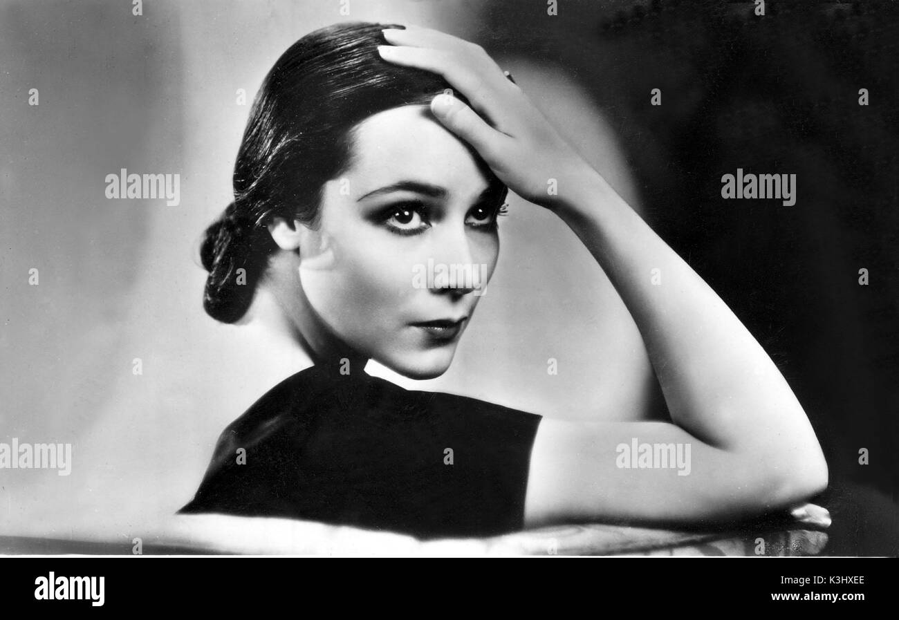 DOLORES DEL RIO Actor Stock Photo