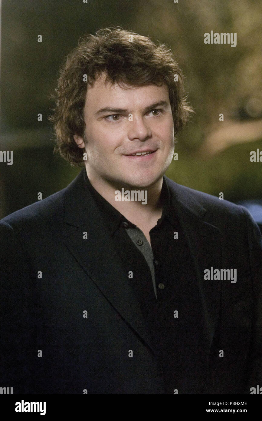 JACK BLACK stars as Miles in THE HOLIDAY. THE HOLIDAY JACK BLACK Date: 2006  Stock Photo - Alamy