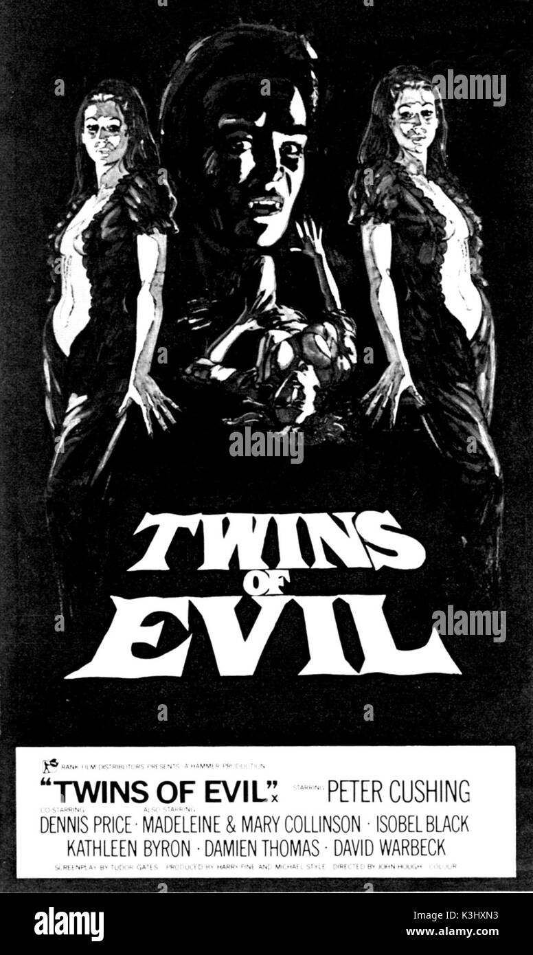 TWINS OF EVIL      Date: 1971 Stock Photo