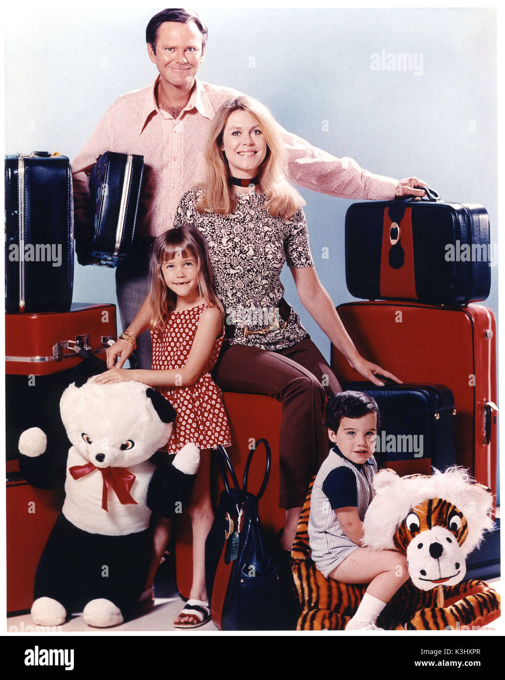 BEWITCHED DICK SARGENT, ELIZABETH MONTGOMERY, DIANE MURPHY, DAVID