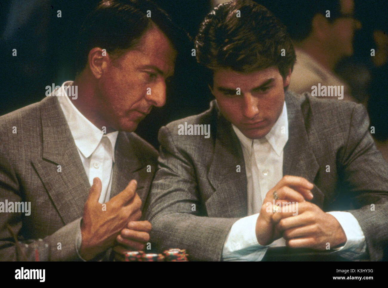 Tom Cruise, Dustin Hoffman, Rain Man, 1988, Film Stock Photo - Alamy