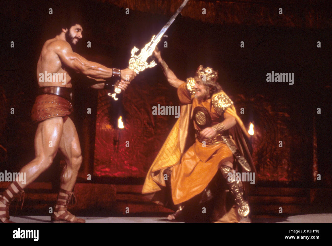 HERCULES LOU FERRIGNO as Hercules      Date: 1983 Stock Photo