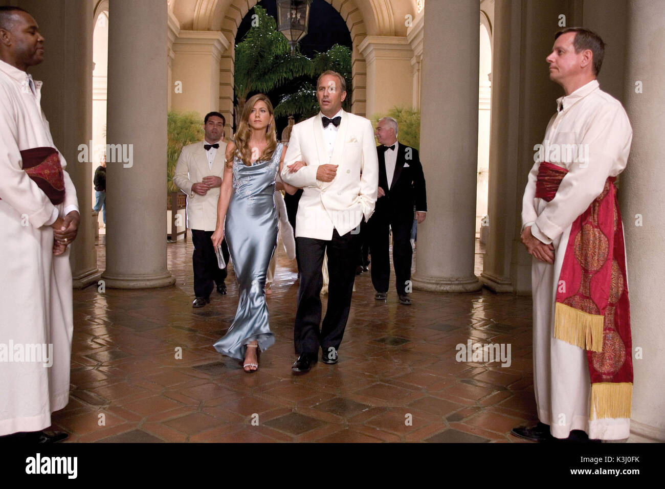 KEVIN COSTNER stars as Beau and JENNIFER ANISTON stars as Sarah in