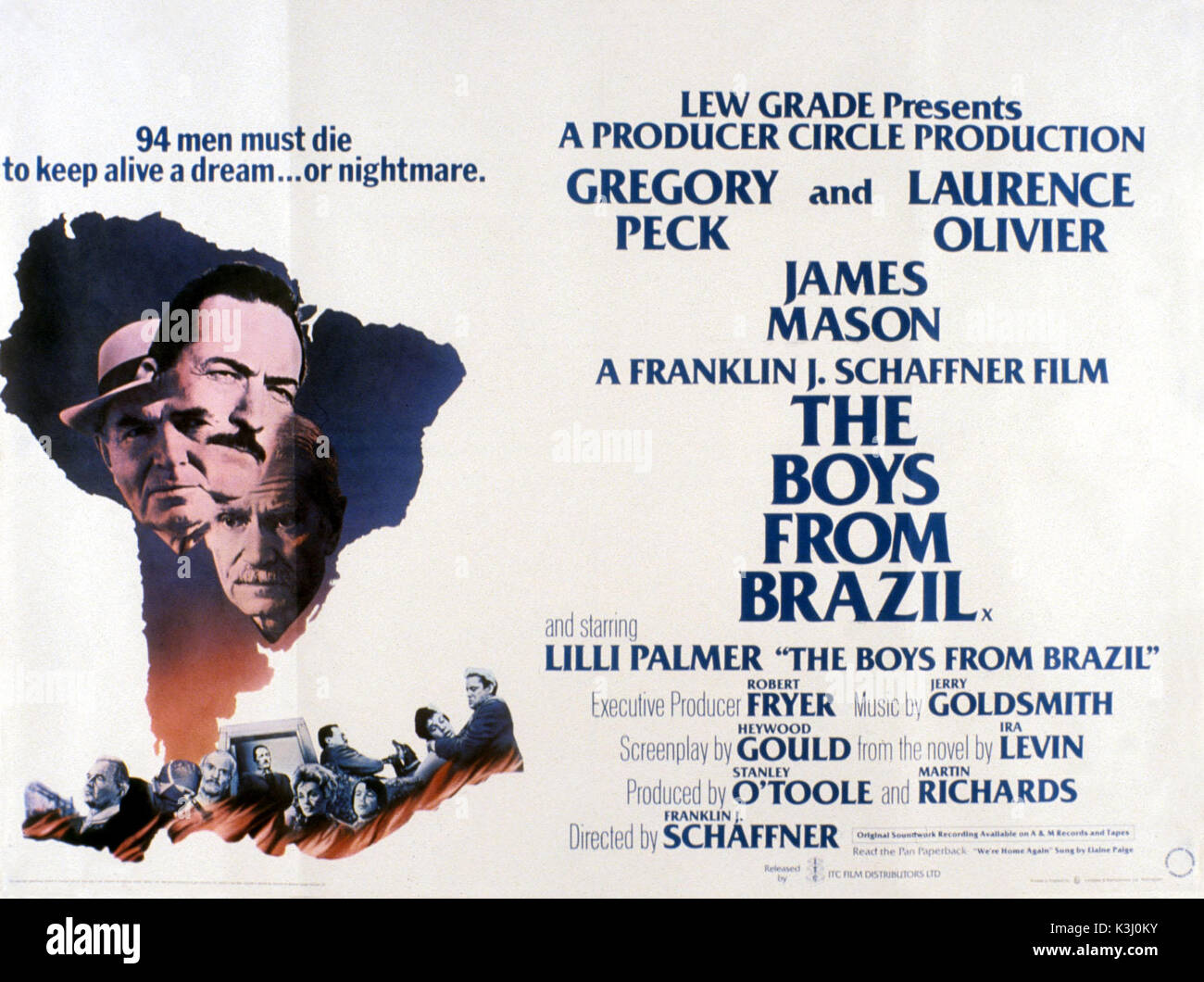 THE BOYS FROM BRAZIL Date 1978 Stock Photo Alamy