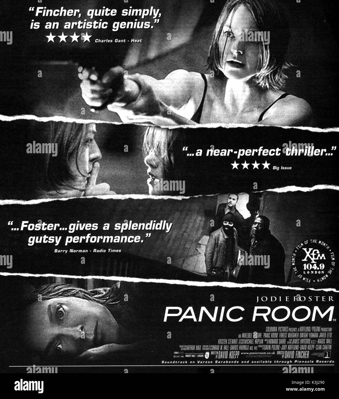 Panic room room still Black and White Stock Photos & Images - Alamy