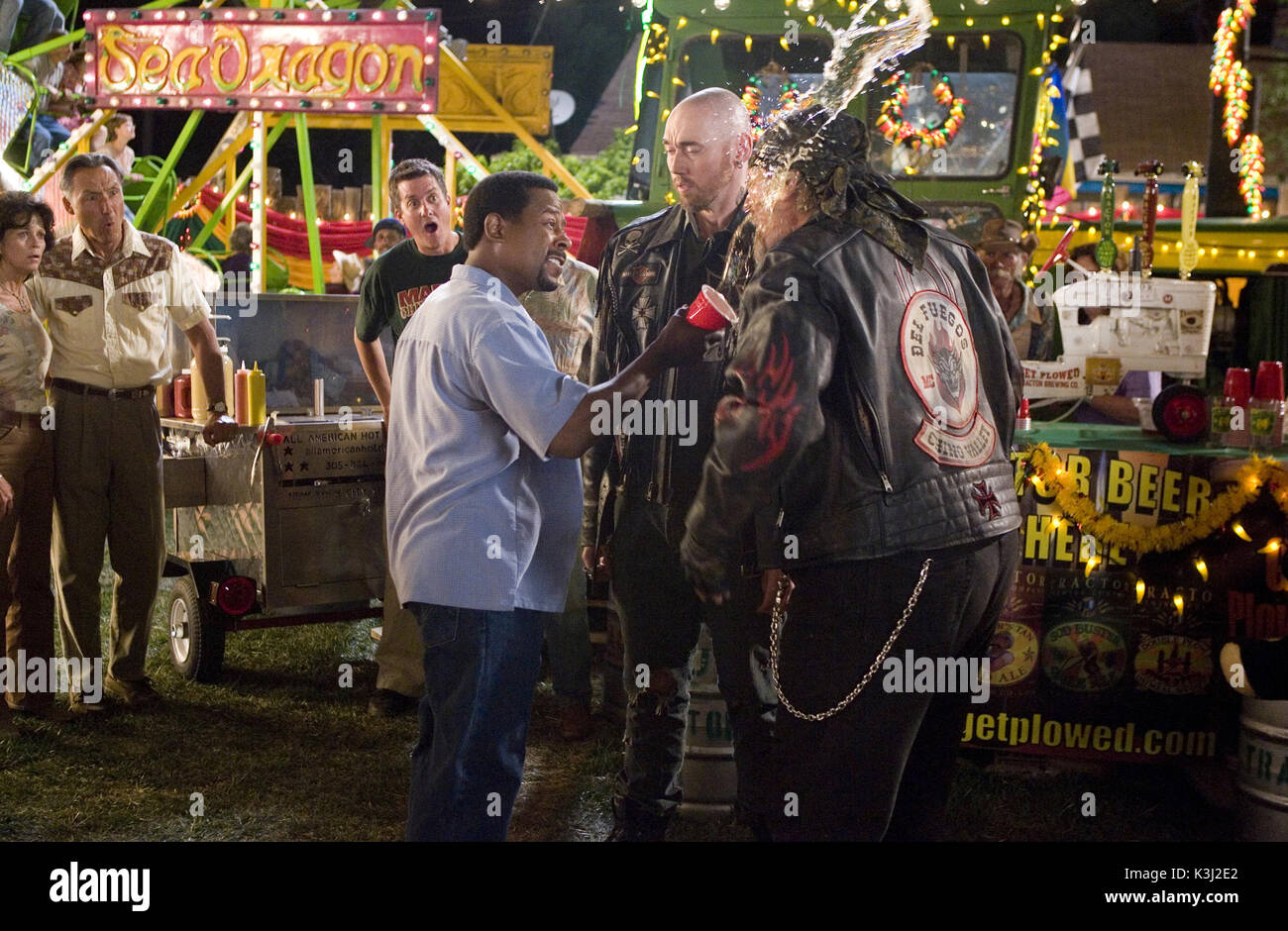 WILD HOGS MARTIN LAWRENCE KEVIN DURAND, M.C. GAINEY Wild Hogs Martin Lawrence, Kevin Durand, M.C. Gainey Touchstone Pictures. All rights reserved.     Date: 2006 Stock Photo