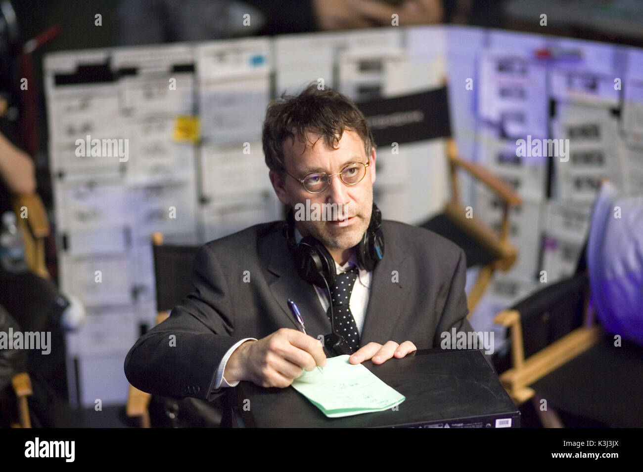 Director Sam Raimi during production of SPIDER-MAN 3. SPIDER-MAN 3 Director SAM RAIMI     Date: 2007 Stock Photo