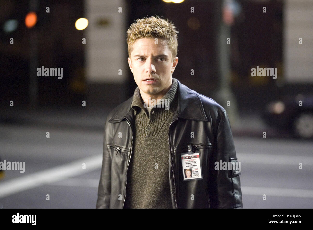 Topher Grace as Eddie Brock SPIDER-MAN 3 [US 2007] TOPHER GRACE as Edward ' Eddie' Brock / Venom Date: 2007 Stock Photo - Alamy