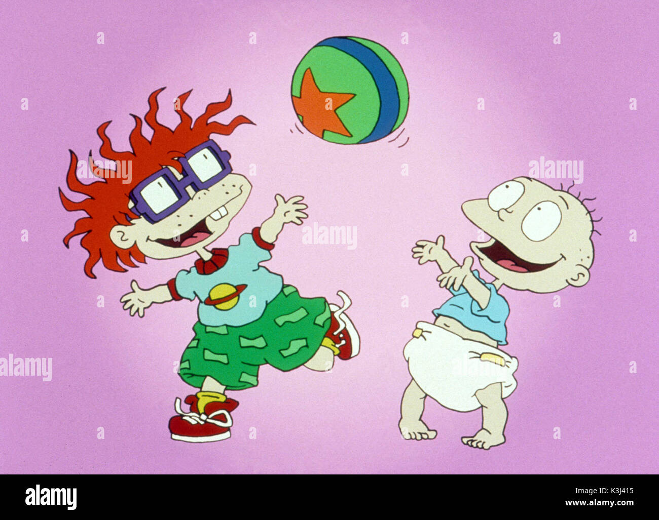RUGRATS RUGRATS charatcers Chuckie Finster, Tommy Pickles Stock Photo