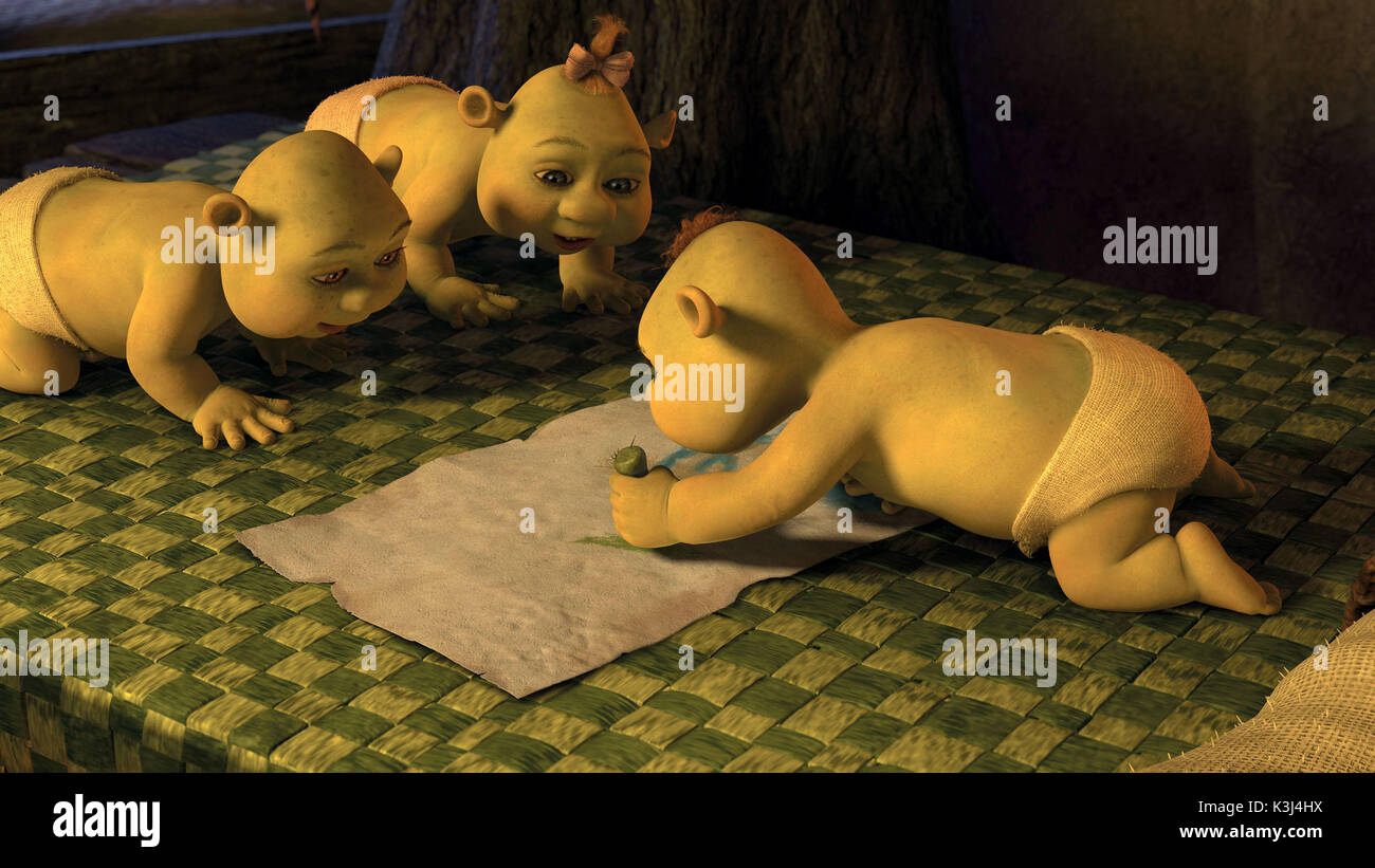 Shrek 3 - Shrek Confused Photographic Print for Sale by volkaneeka