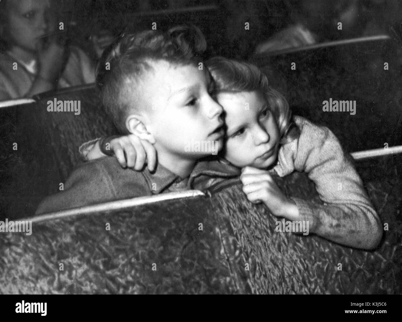 CHILDREN'S SATURDAY MORNING FILM CLUB Stock Photo
