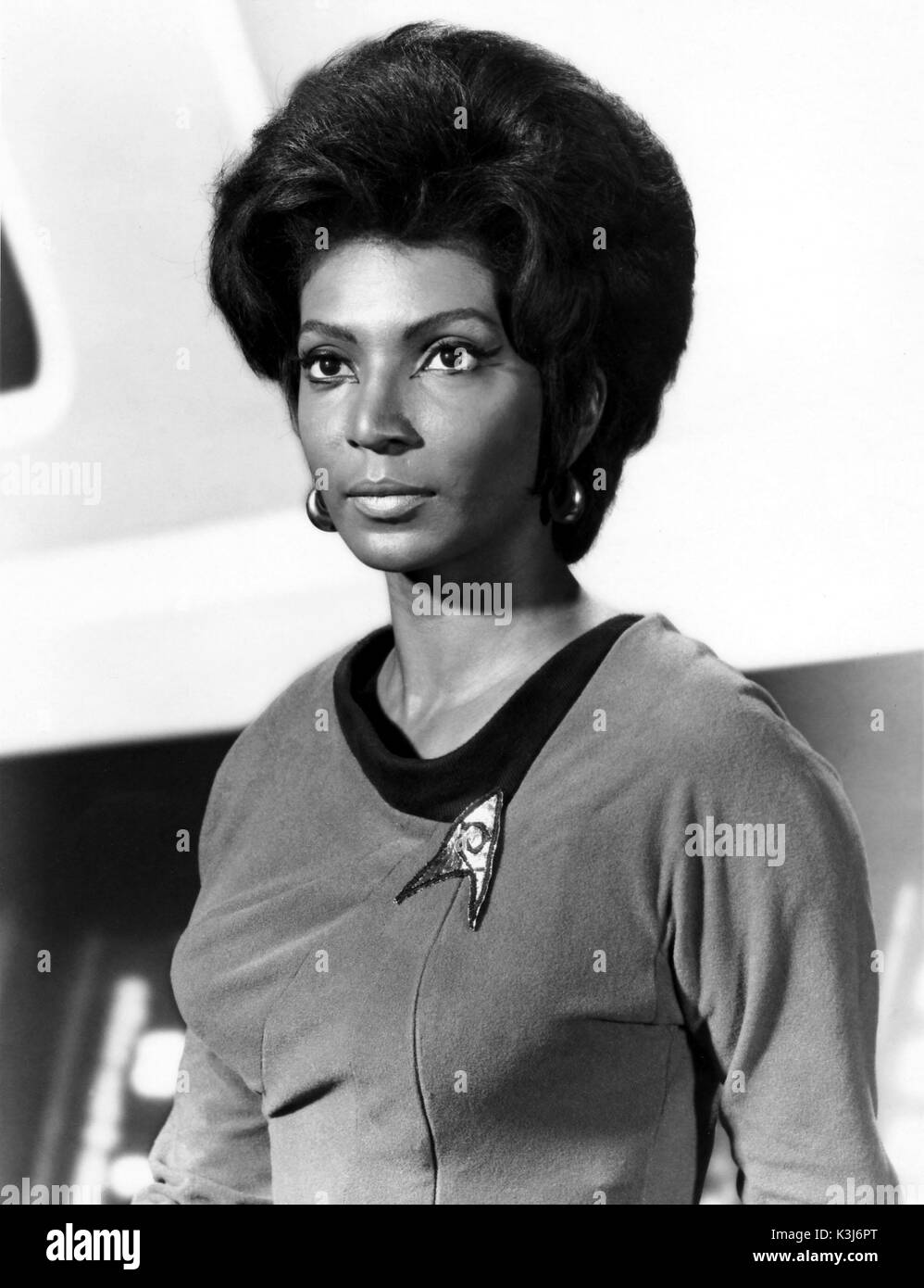 STAR TREK NICHELLE NICHOLS as Uhura STAR TREK Stock Photo