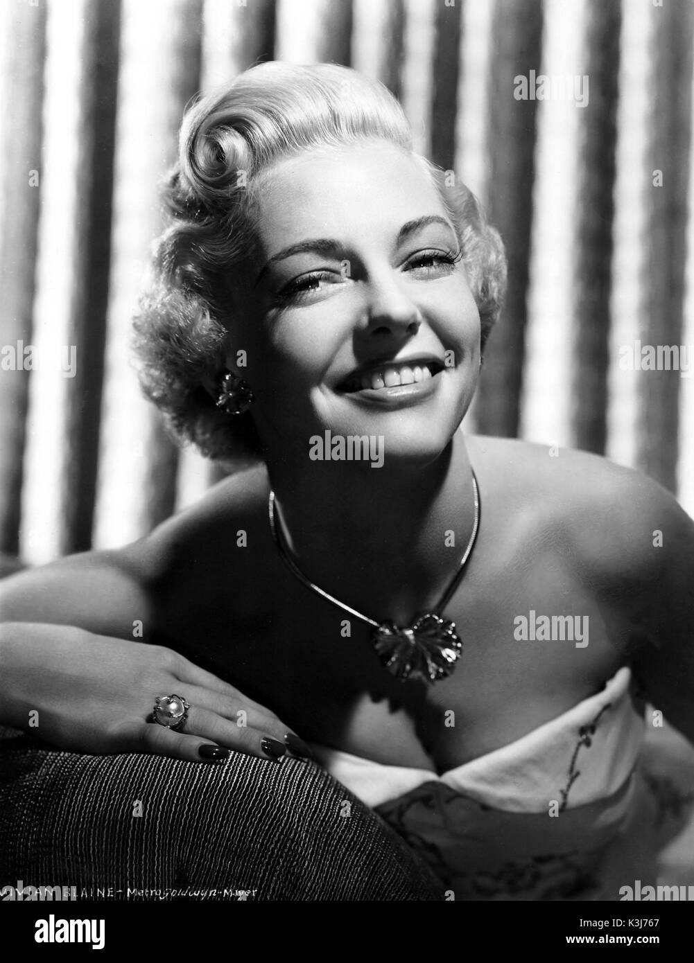 VIVIAN BLAINE American Actress VIVIAN BLAINE Stock Photo