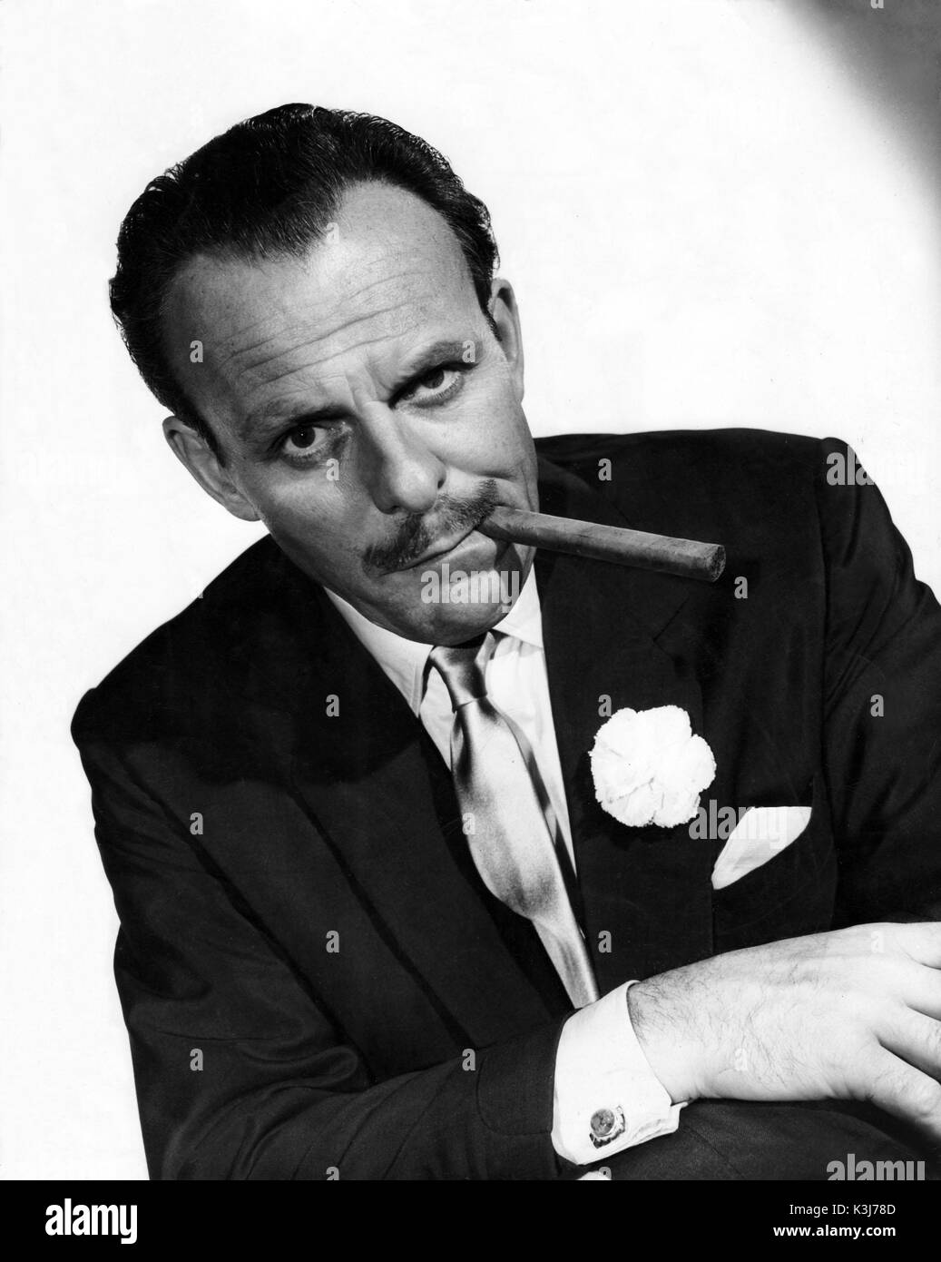 British Actor, Terry Thomas Stock Photo