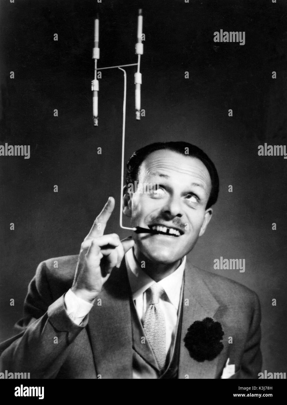 British Actor, Terry Thomas Stock Photo