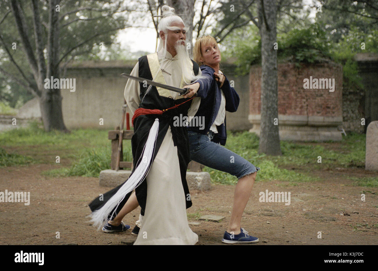 KILL BILL VOL. 2 CHIA HUI LIU aka GORDON LIU, UMA THURMAN Date 2004 Stock Photo Alamy