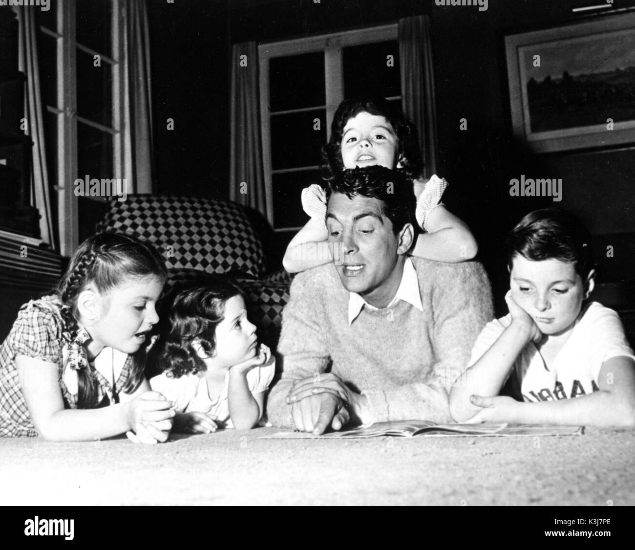 DEAN MARTIN American Actor and Singer with his family Stock Photo - Alamy