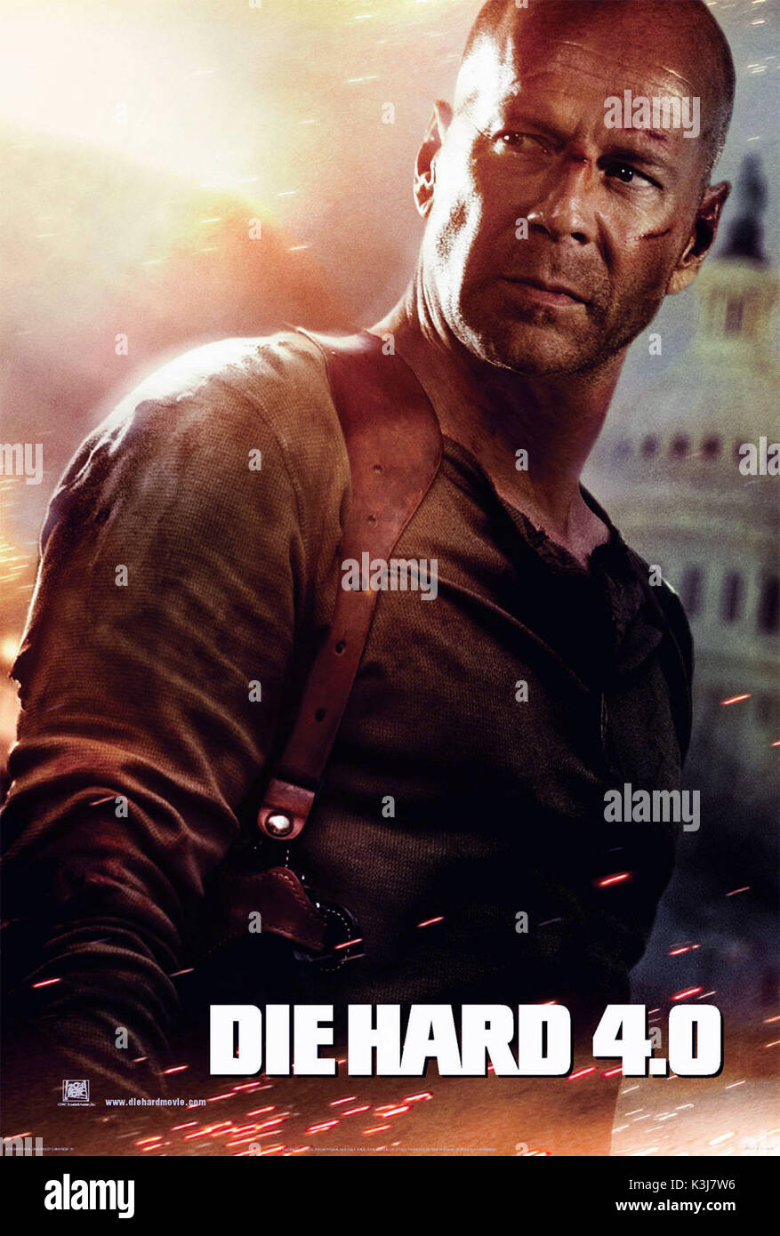 Bruce willis as john mcclane film title die hard hi res stock photography and images Alamy